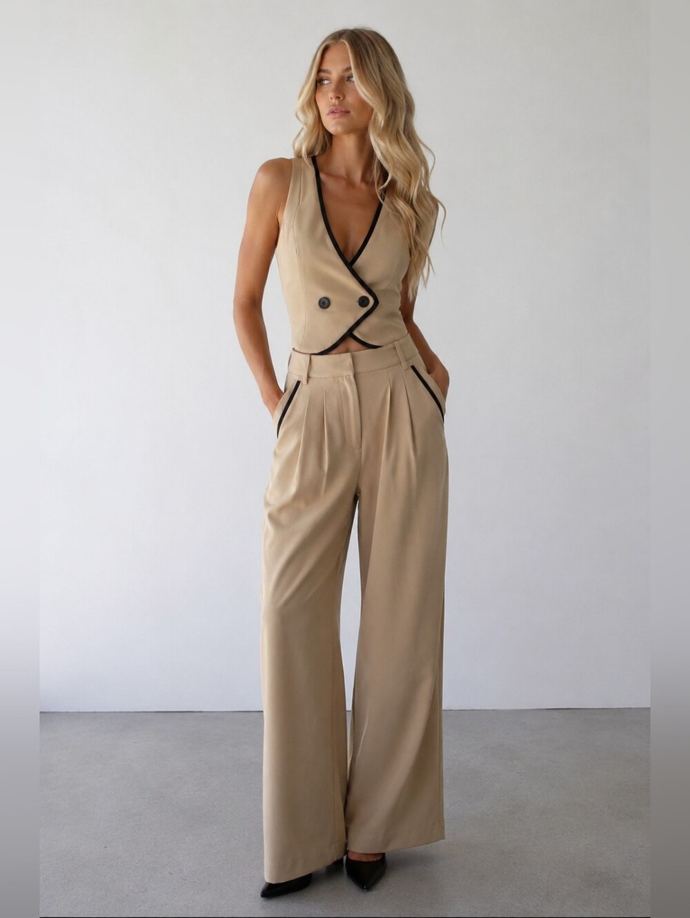 Boutique Edit by Nine Two-Piece Suit Set – Small